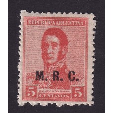 ARGENTINA SERVICIO OFICIAL GJ 587 ESTAMPILLA NUEVA MINT U$  1,12